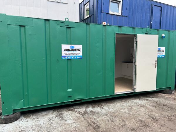 SOLD - 21ft x 9ft "50/50" Office & Storage