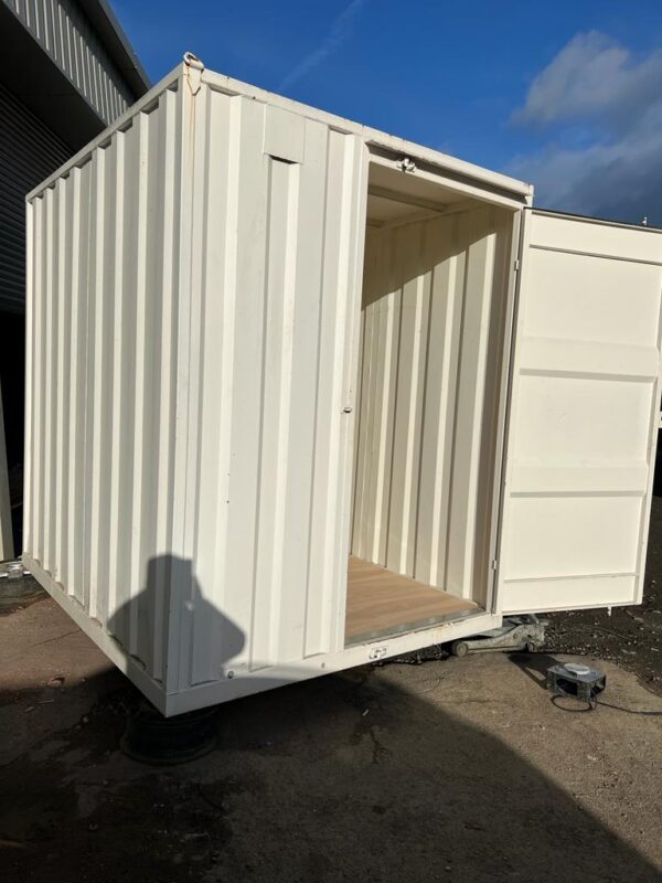 SOLD - 8ft6 x 7ft x 8ft6 Shipping Container