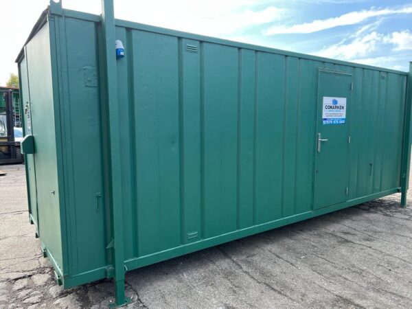 SOLD - 21ft x 8ft 50/50 Office/Store Welfare Unit - Image 2