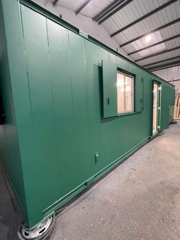 SOLD 32ft x 10ft Site Office Welfare unit with Toilet and Kitchen - Image 4