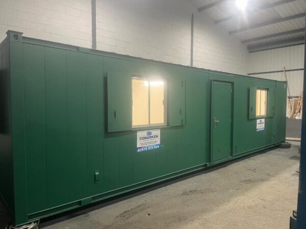SOLD 32ft x 10ft Site Office Welfare unit with Toilet and Kitchen