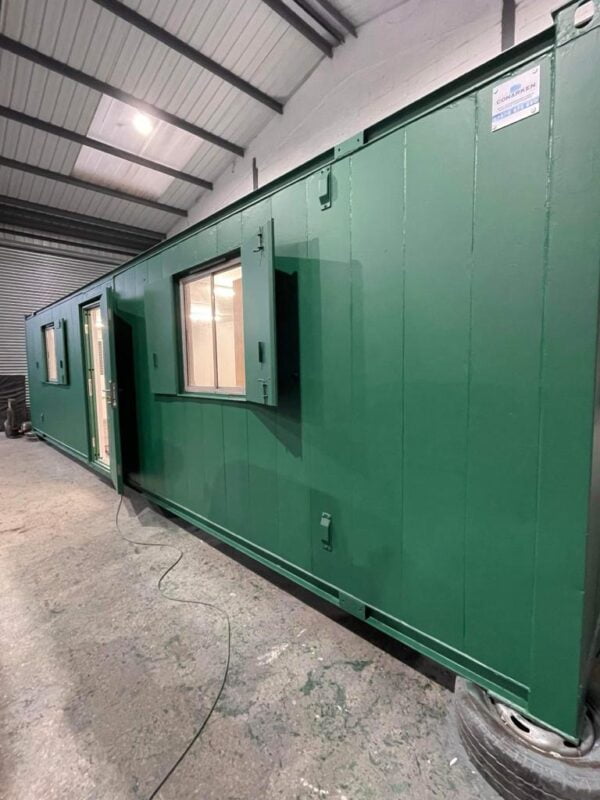 SOLD 32ft x 10ft Site Office Welfare unit with Toilet and Kitchen - Image 3