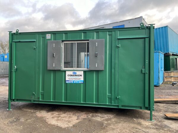 SOLD - 16ft x 9ft Welfare Unit with Kitchen and Toilet - Image 2