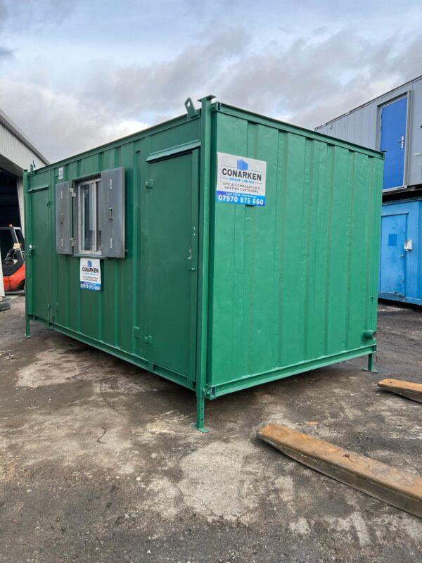 SOLD - 16ft x 9ft Welfare Unit with Kitchen and Toilet
