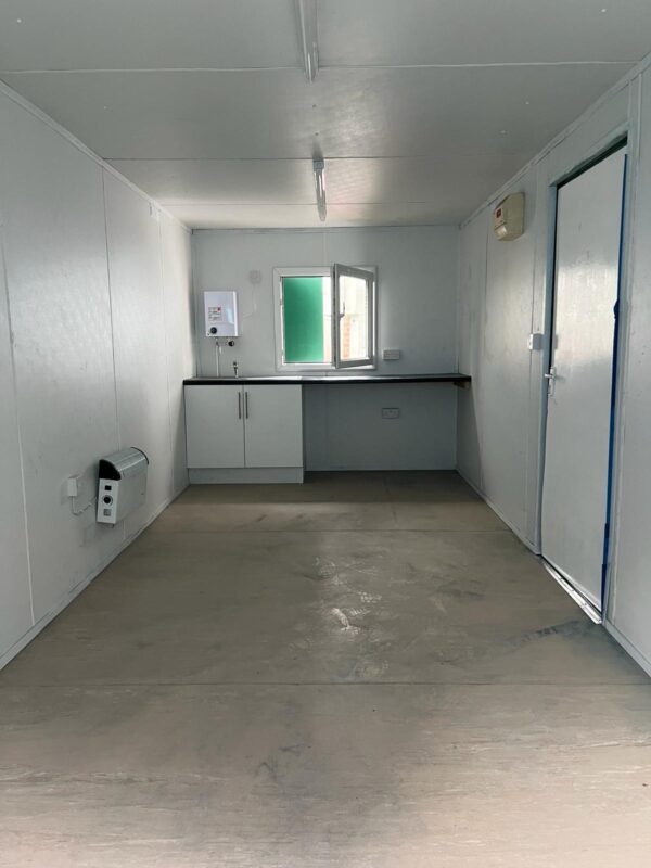 SOLD 20ft x 8ft Site office Welfare Unit with Kitchen - Image 2