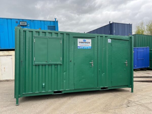 SOLD - 16ft x 9ft Welfare Unit with Toilet