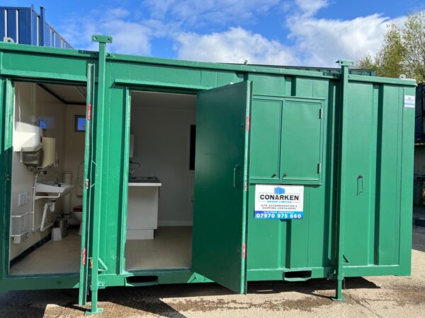 SOLD - 16ft x 9ft Welfare Unit with Toilet - Image 5