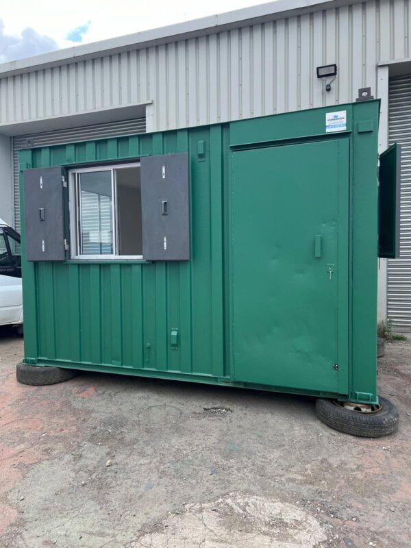 SOLD - 12ft x 9ft site office Security Gate House - Image 6