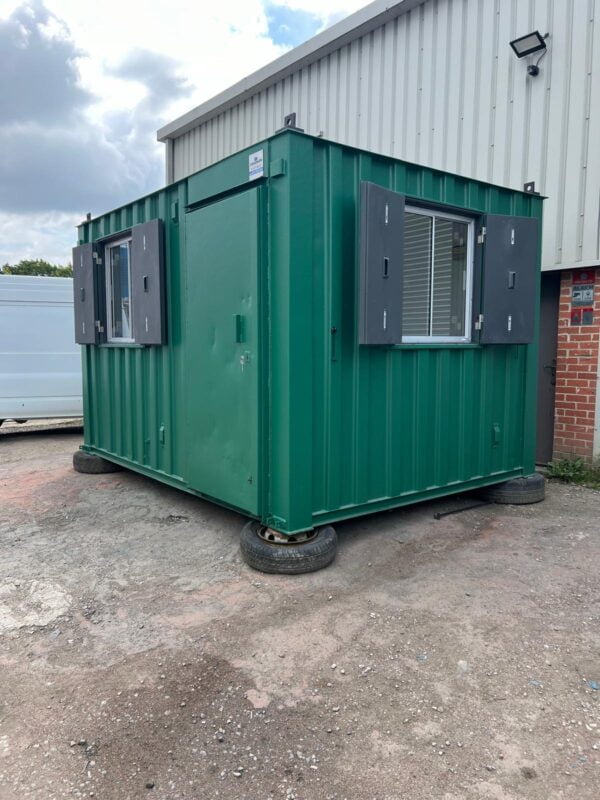 SOLD - 12ft x 9ft site office Security Gate House