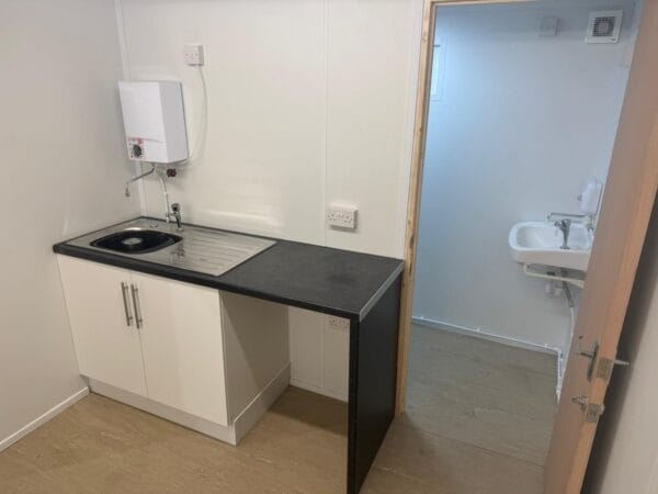 SOLD - 24ft x 9ft Office Canteen - Image 8