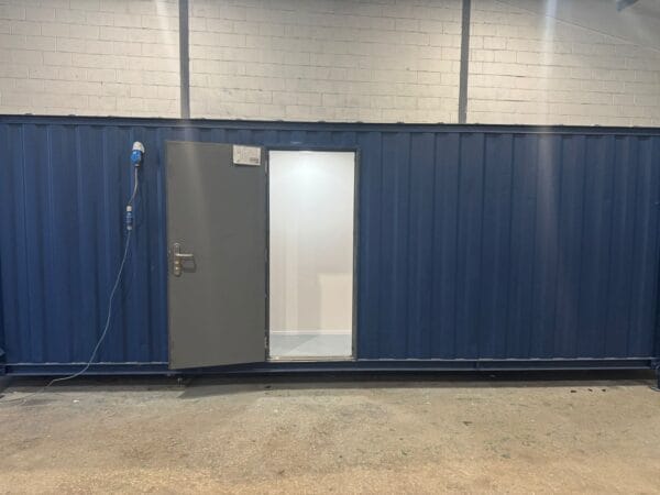 24ft x 9ft Reconditioned Jackleg Anti Vandal Unit with female and male toilets and shower units