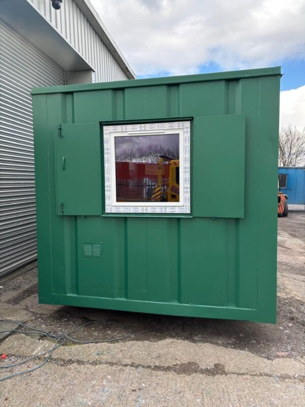 SOLD - 24ft x 9ft Reconditioned Office with: new kitchen, totally rewired and electrical tested - Image 8