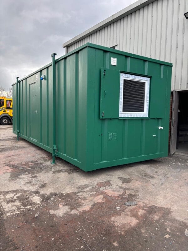 SOLD - 24ft x 9ft Reconditioned Office with: new kitchen, totally rewired and electrical tested - Image 4
