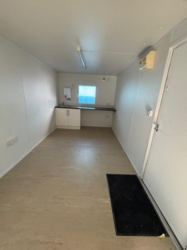 SOLD - 24ft x 9ft Reconditioned Office with: new kitchen, totally rewired and electrical tested - Image 12