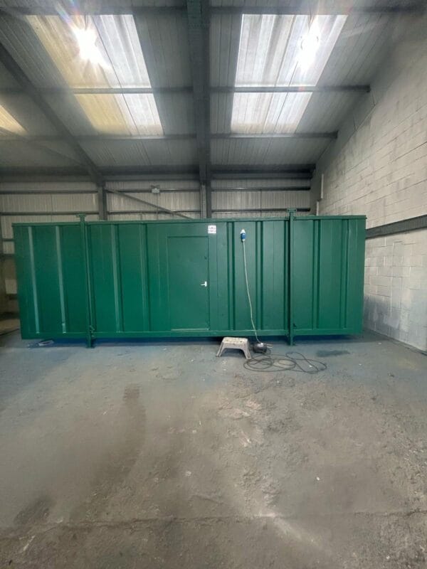 SOLD - 24ft x 9ft Reconditioned Office with: new kitchen, totally rewired and electrical tested - Image 3