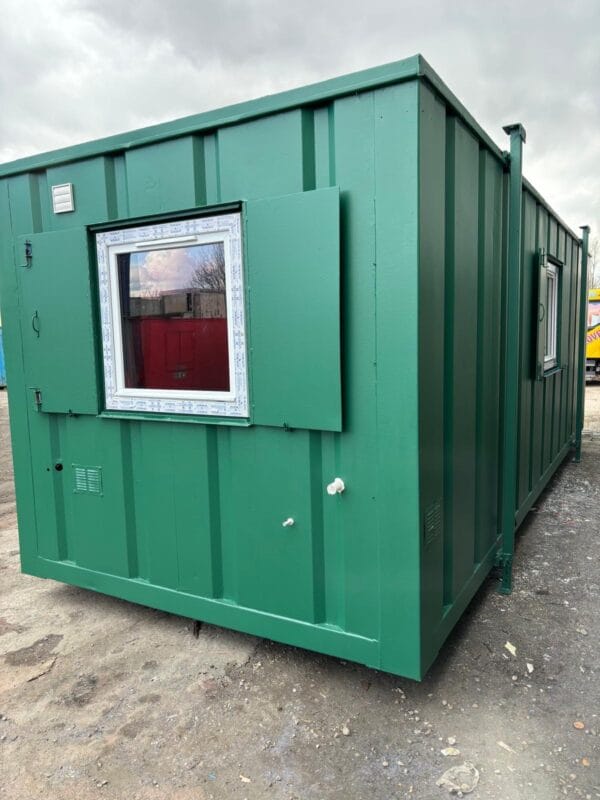 SOLD - 24ft x 9ft Reconditioned Office with: new kitchen, totally rewired and electrical tested - Image 7