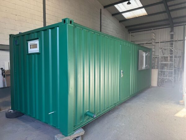 SOLD to a customer in Lutterworth -24ft x 9ft Office with Internal Toilet and Kitchen