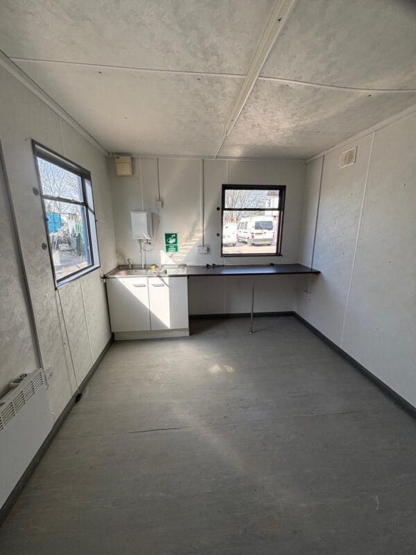 SOLD to a customer in Melton Mowbury -32ft x 10ft Double Office with Kitchen - Image 11