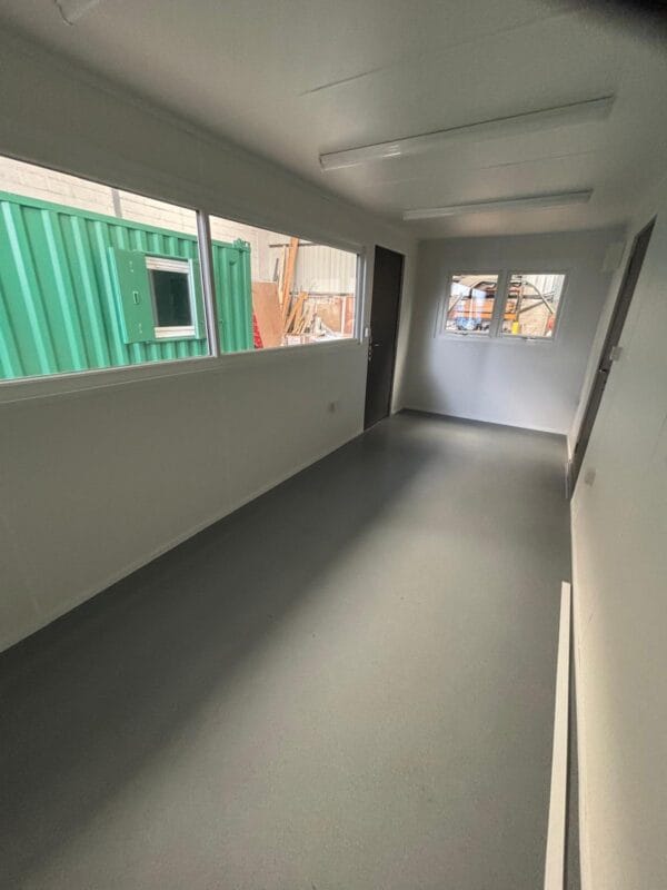20ft x 8ft New Shipping Container – Converted Control Room for Steel Foundry - Image 9