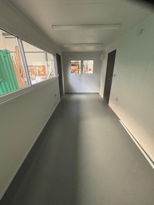 20ft x 8ft New Shipping Container – Converted Control Room for Steel Foundry - Image 7