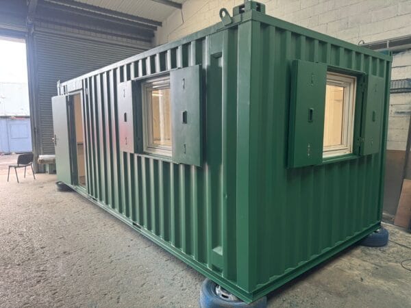 Reconditioned 21ft x 9ft 6" Site Office – Fully Refurbished with Kitchenette