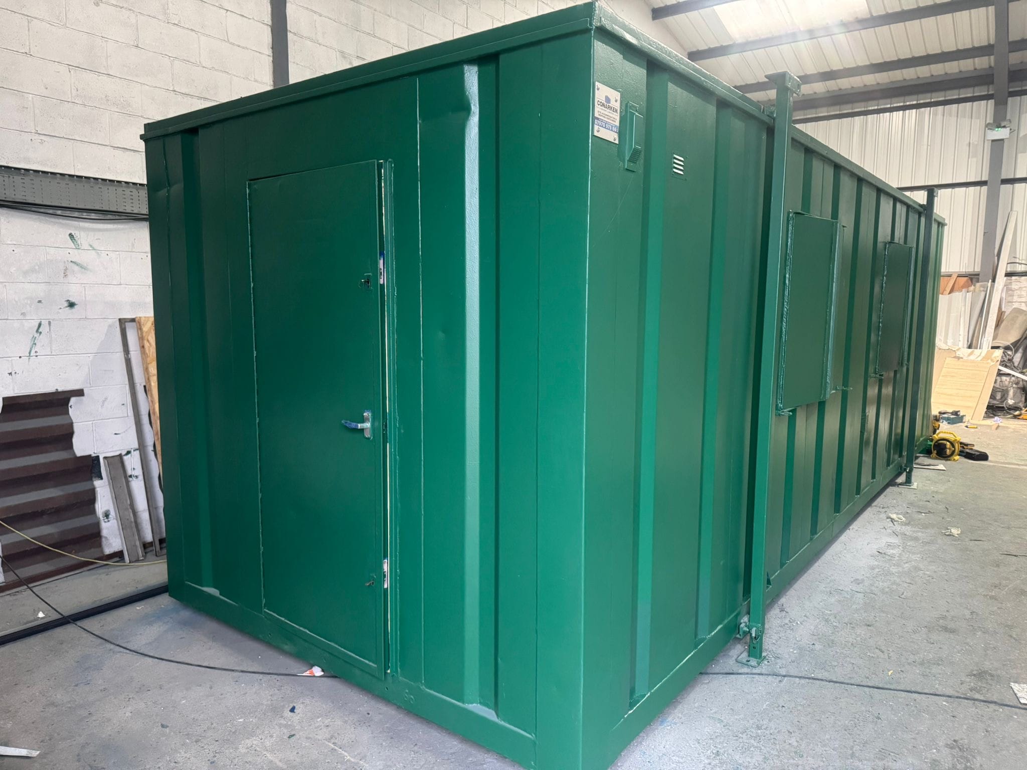 Sold to a company in Worksop, Notts - 24ft x 9ft Shipping Container Welfare Office - Image 3